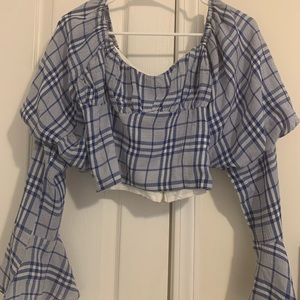 Off the shoulder blouse